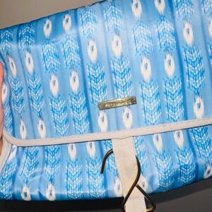 Sophia joy travel bag Blue Patterned Cosmetic Bag